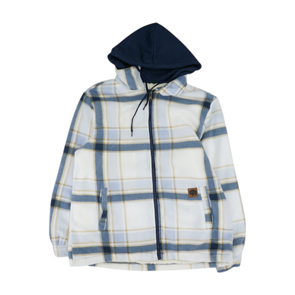 Beige Plaid Coat