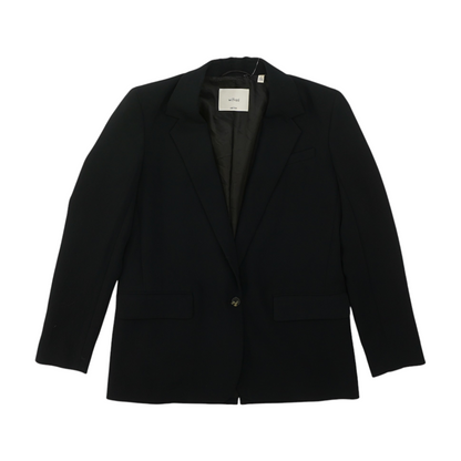 Black Solid Blazer
