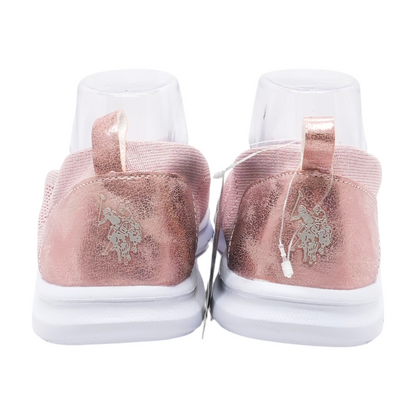 Pink Slip-On Flats