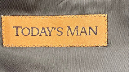 Vintage Gray Striped Sport Coat