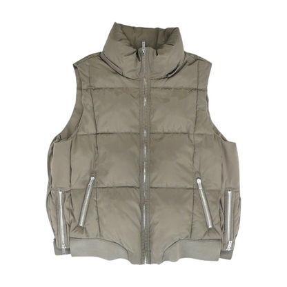 Brown Solid Vest