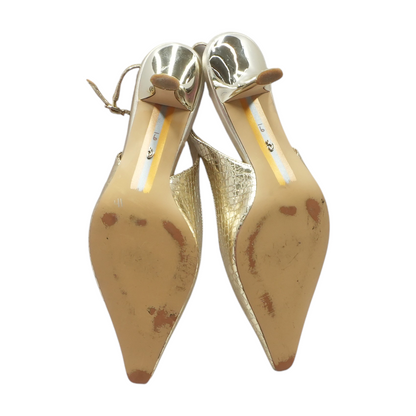 Gold Pump Heels