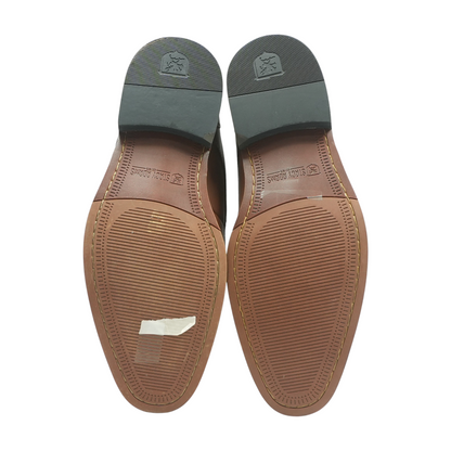Brown Lace-Up Dress Shoes