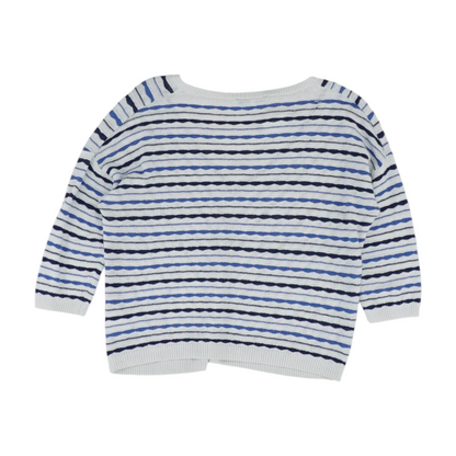 White Striped Blouse