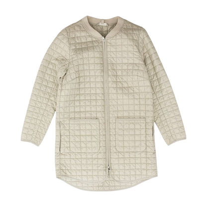 Beige Solid Lightweight Jacket