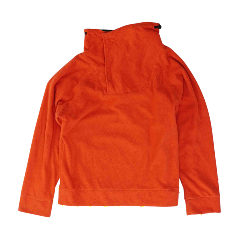 Red Solid 1/4 Zip Pullover