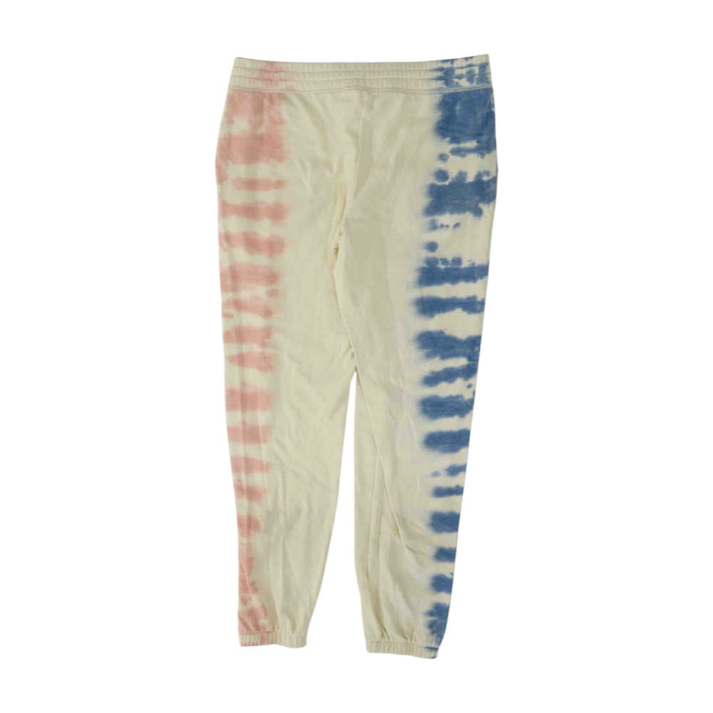 Cream Tie-Dye Regular Pants