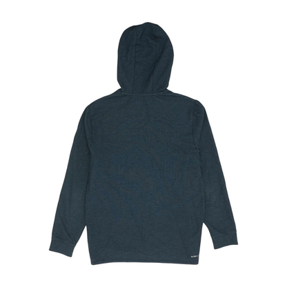 Navy Solid Hoodie Pullover