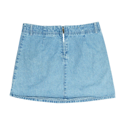 Blue Mini Skirt