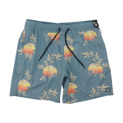 Blue Graphic Swim Bottom