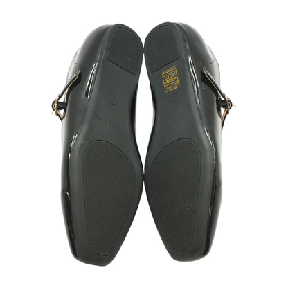 Black Slip-On Flats