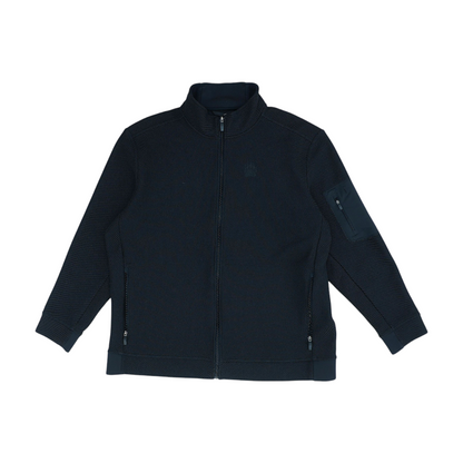 Black Solid Active Jacket