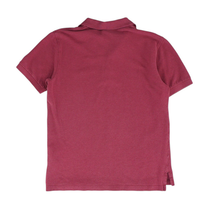 Pink Solid Short Sleeve Polo