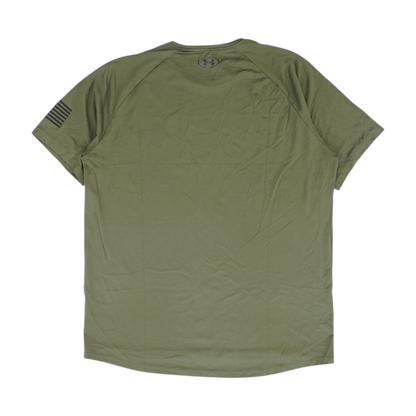 Green Solid Active T-Shirt