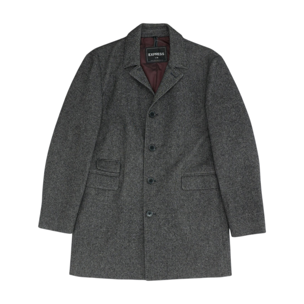 Gray Solid Coat