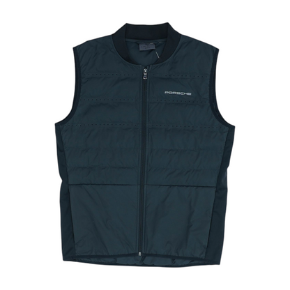 Black Solid Active Vest