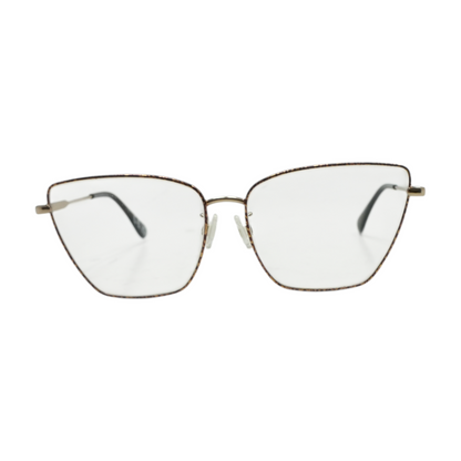 Gold Purr Square Prescription Eyewear