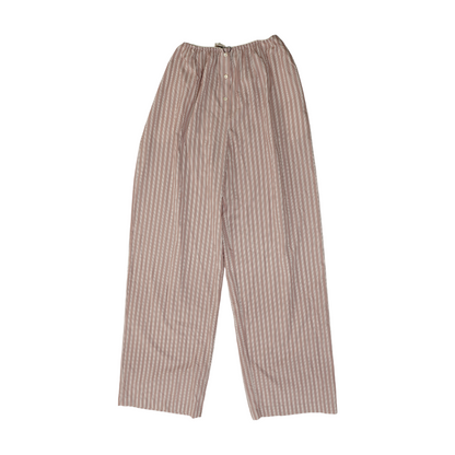 Pink Striped Pajama Bottom