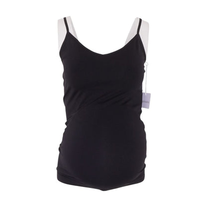 Black Maternity Solid Camisole