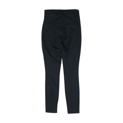 Black Solid Dress Pants