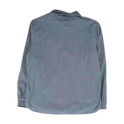 Blue Herringbone Jacket