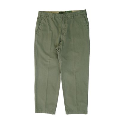 Green Straight Pants