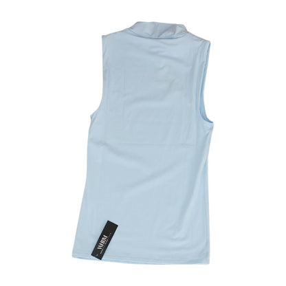 Black Solid Sleeveless Blouse