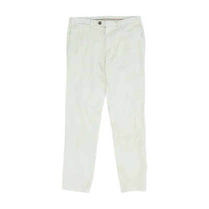 Beige Regular Pants