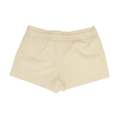 Yellow Solid Active Shorts