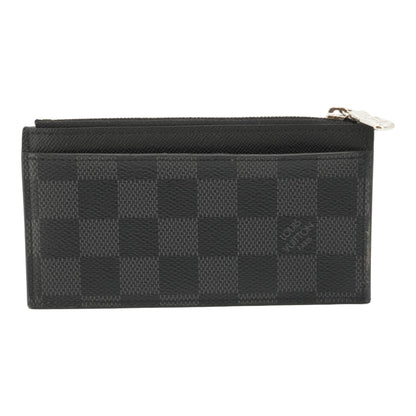 Coin Card Holder in Damier Graphite Canvas