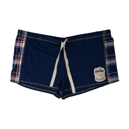 Navy Plaid Pajama Bottom