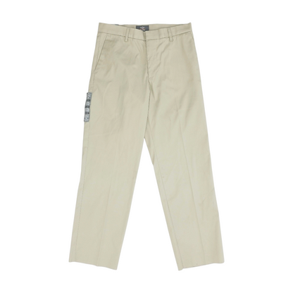 Khaki Straight Pants