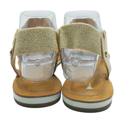 Tan Flat Sandals