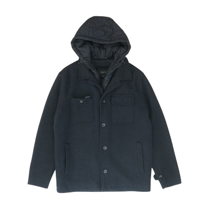 Navy Solid Jacket