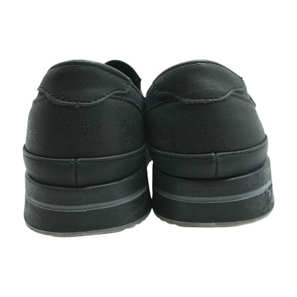 Black Slip On Casual Shoes