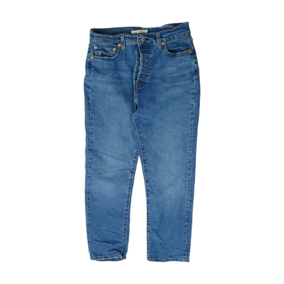 Blue Straight Jeans