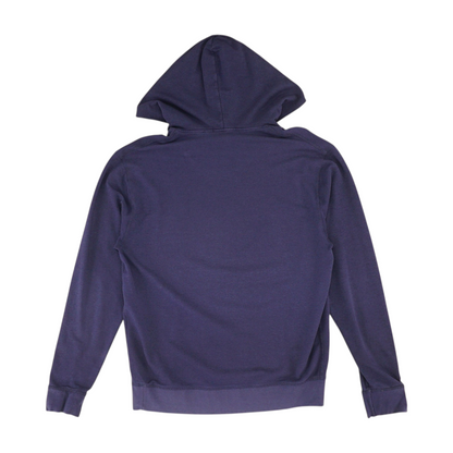 Navy Solid Hoodie Pullover