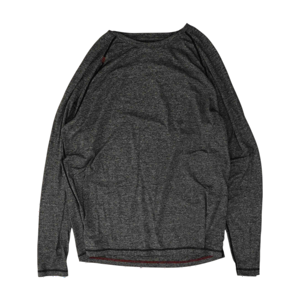 Gray Solid Active T-Shirt