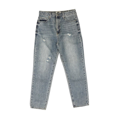 Blue Solid Jeans