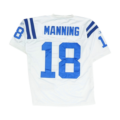 Men's White Indianapolis Colts Short Sleeve Jersey