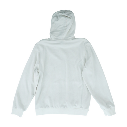Beige Solid Hoodie Pullover