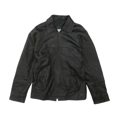 Vintage Black Solid Jacket