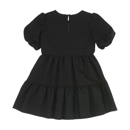 Black Print Dress