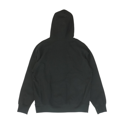 Black Solid Hoodie Pullover