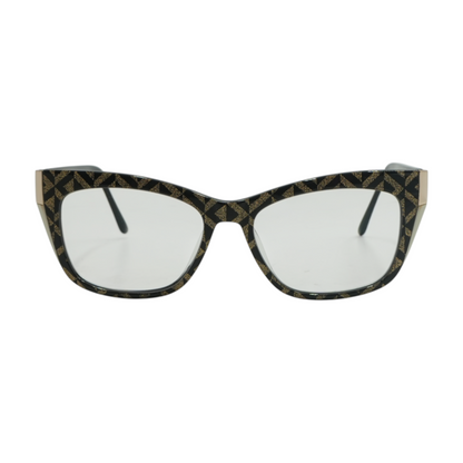 Black Unknown Cat Eye Prescription Eyewear