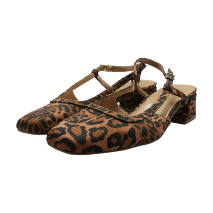 Brown Block Heels