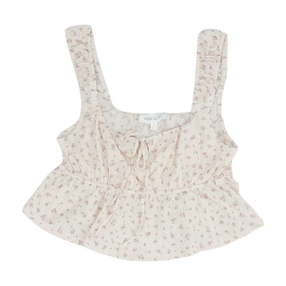 Pink Floral Blouse