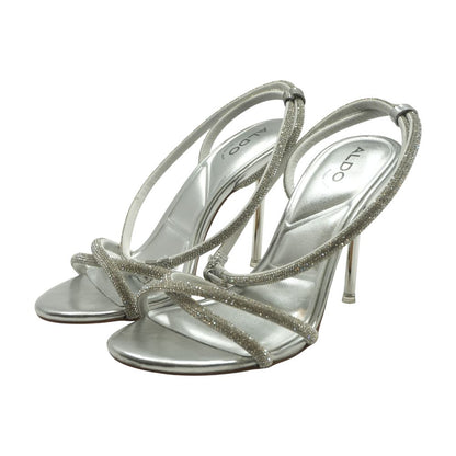 Silver Stiletto Heels