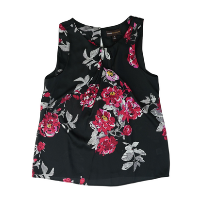 Black Floral Blouse