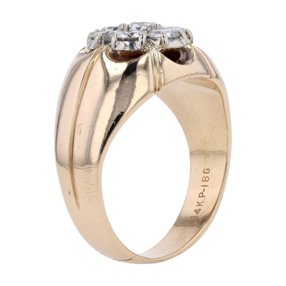 1 3/8 ctw 14K Yellow Gold Diamond Fashion Ring